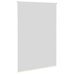 vidaXL Roller Blind Blackout Off White 160x210 cm Fabric Width 156.6 cm Polyester 4