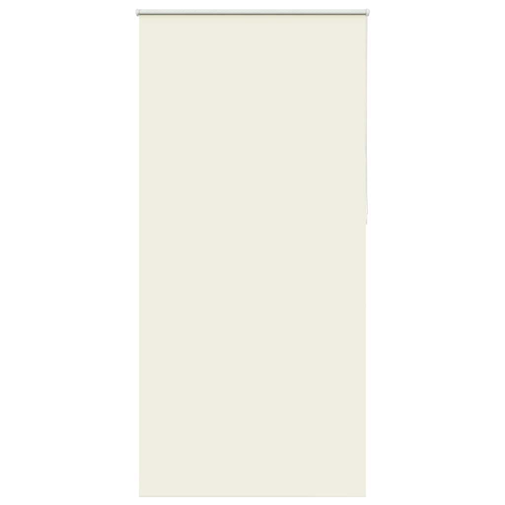 vidaXL Roller Blind Blackout Off White 100x230 cm Fabric Width 95.7 cm 2