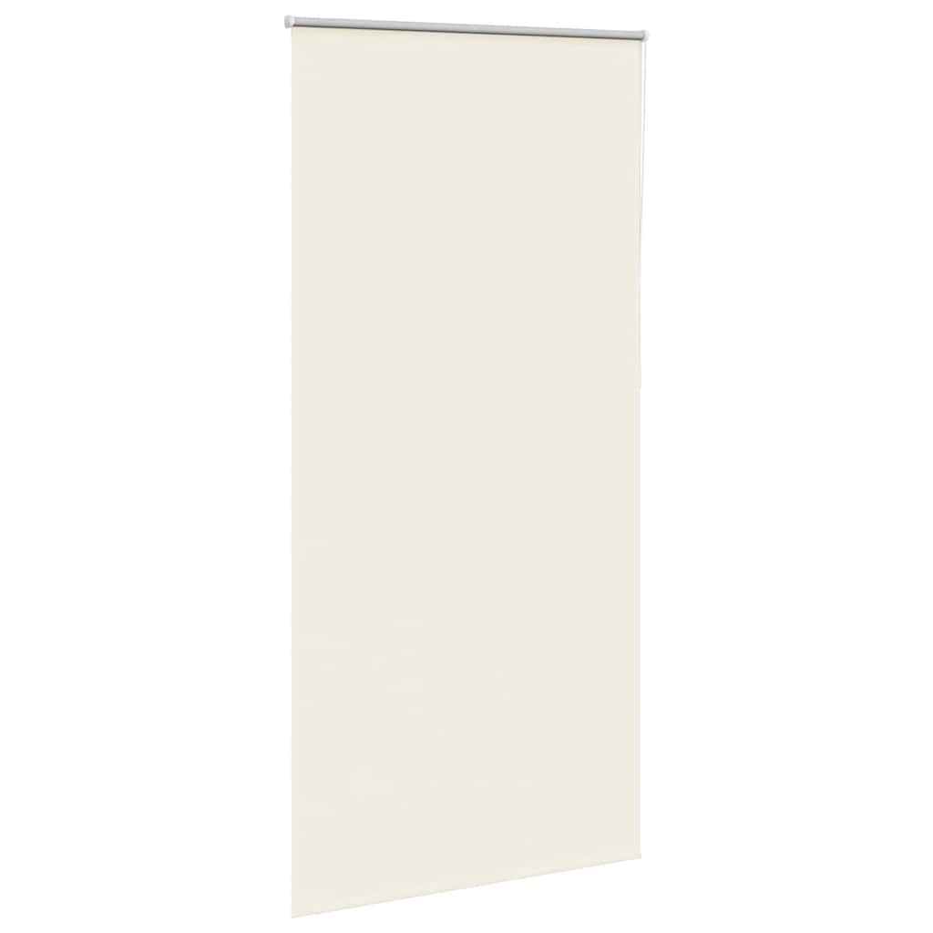 vidaXL Roller Blind Blackout Off White 100x230 cm Fabric Width 95.7 cm 3
