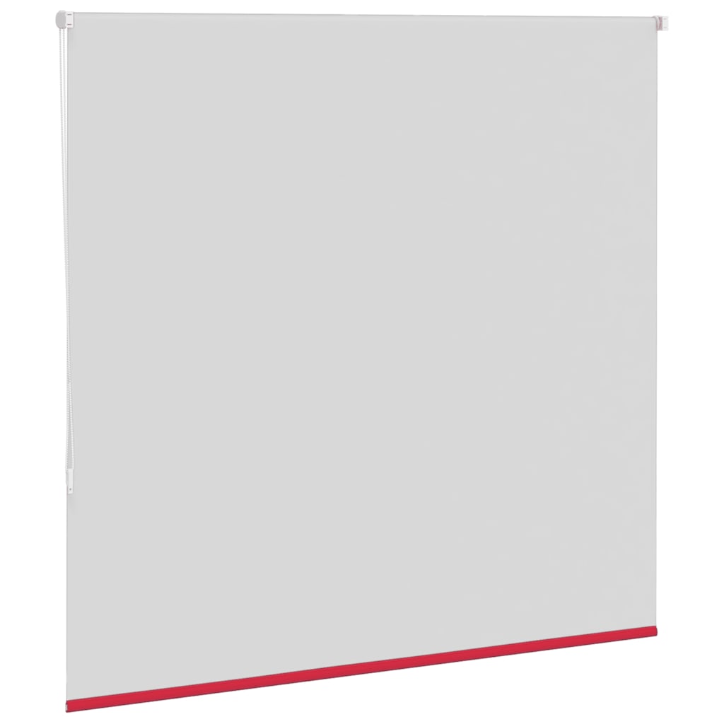 vidaXL Roller Blind Blackout Red 155x150 cm Fabric Width 151.6 cm Polyester 4