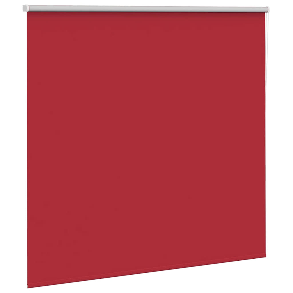 vidaXL Roller Blind Blackout Red 160x175 cm Fabric Width 156.6 cm Polyester 3