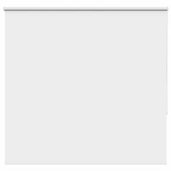 vidaXL Roller Blind Blackout White 150x130 cm Fabric Width 146.6 cm Polyester 1