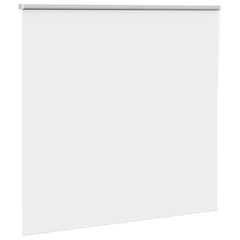vidaXL Roller Blind Blackout White 155x130 cm Fabric Width 151.6 cm Polyester 3