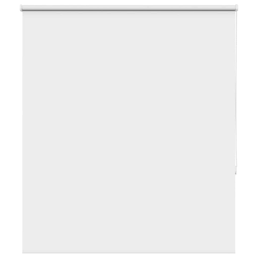 vidaXL Roller Blind Blackout White 125x150 cm Fabric Width 121.6 cm Polyester 1