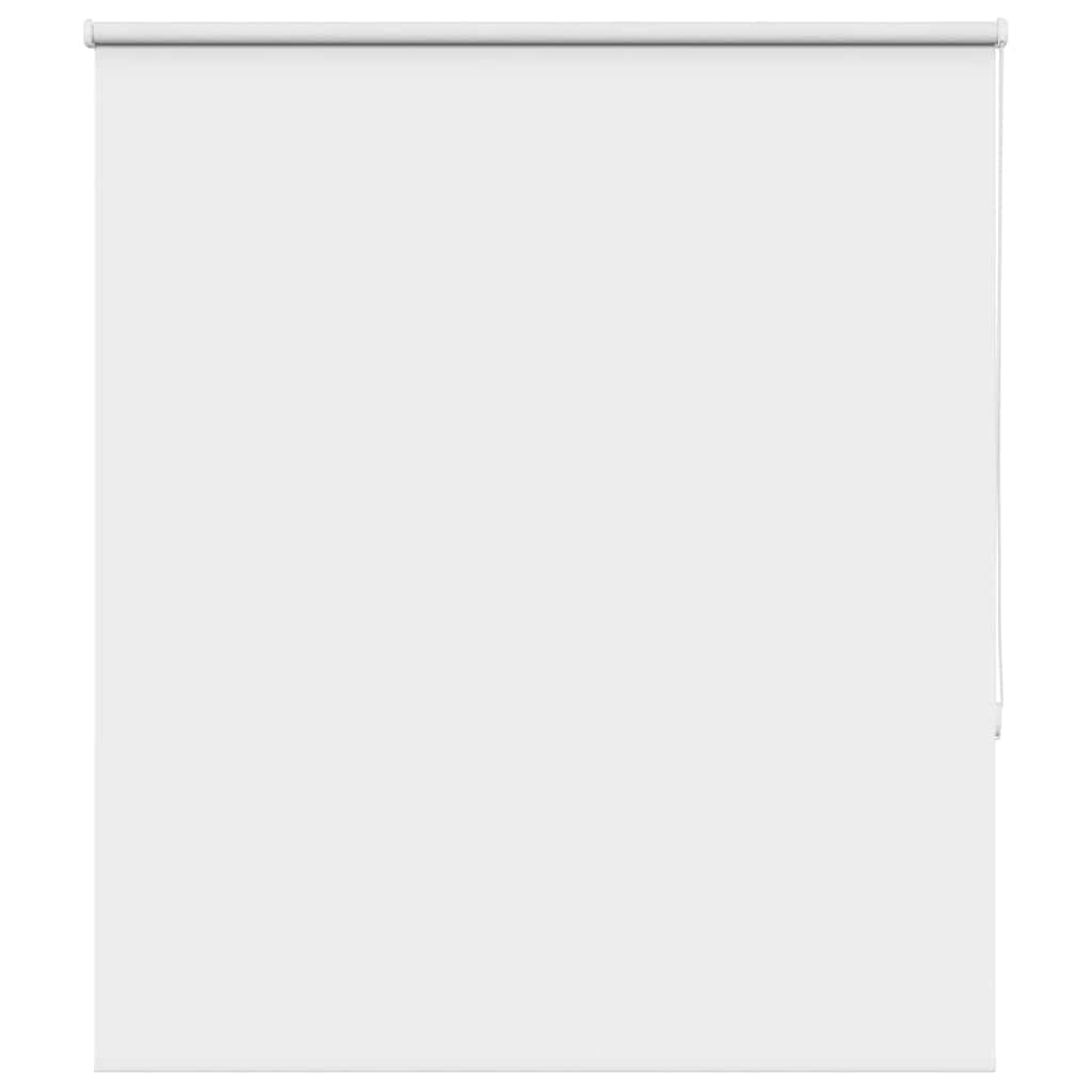 vidaXL Roller Blind Blackout White 130x150 cm Fabric Width 126.6 cm Polyester 1