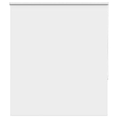 vidaXL Roller Blind Blackout White 140x150 cm Fabric Width 136.6 cm Polyester 1