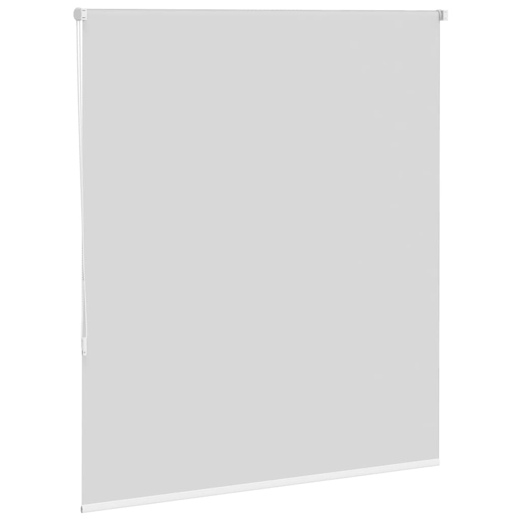 vidaXL Roller Blind Blackout White 120x175 cm Fabric Width 116.6 cm Polyester 4