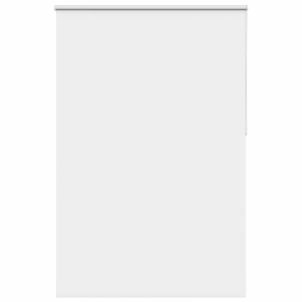 vidaXL Roller Blind Blackout White 160x210 cm Fabric Width 156.6 cm Polyester 1