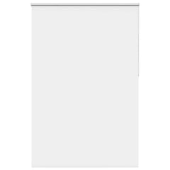 vidaXL Roller Blind Blackout White 165x210 cm Fabric Width 161.6 cm Polyester 1