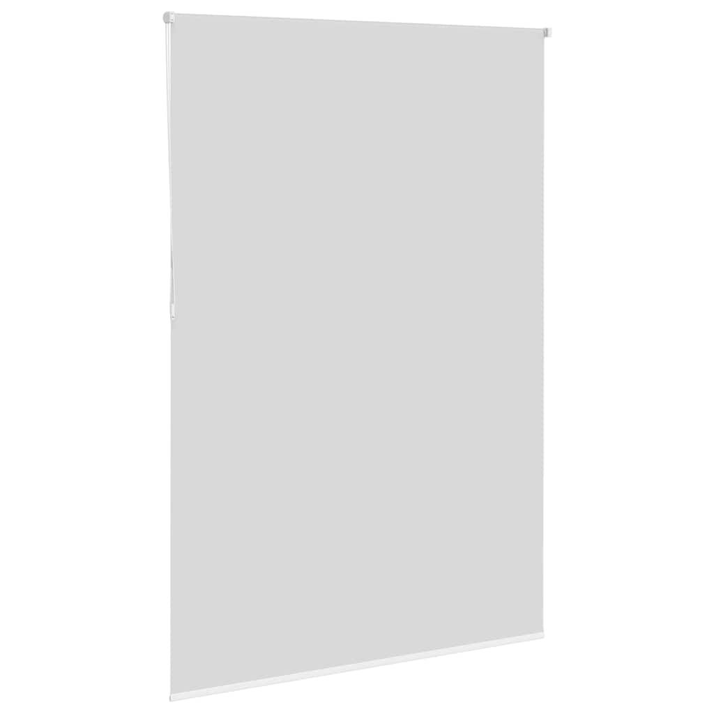 vidaXL Roller Blind Blackout White 165x210 cm Fabric Width 161.6 cm Polyester 4