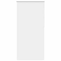 vidaXL Roller Blind Blackout White 115x230 cm Fabric Width 110.7 cm Polyester 1