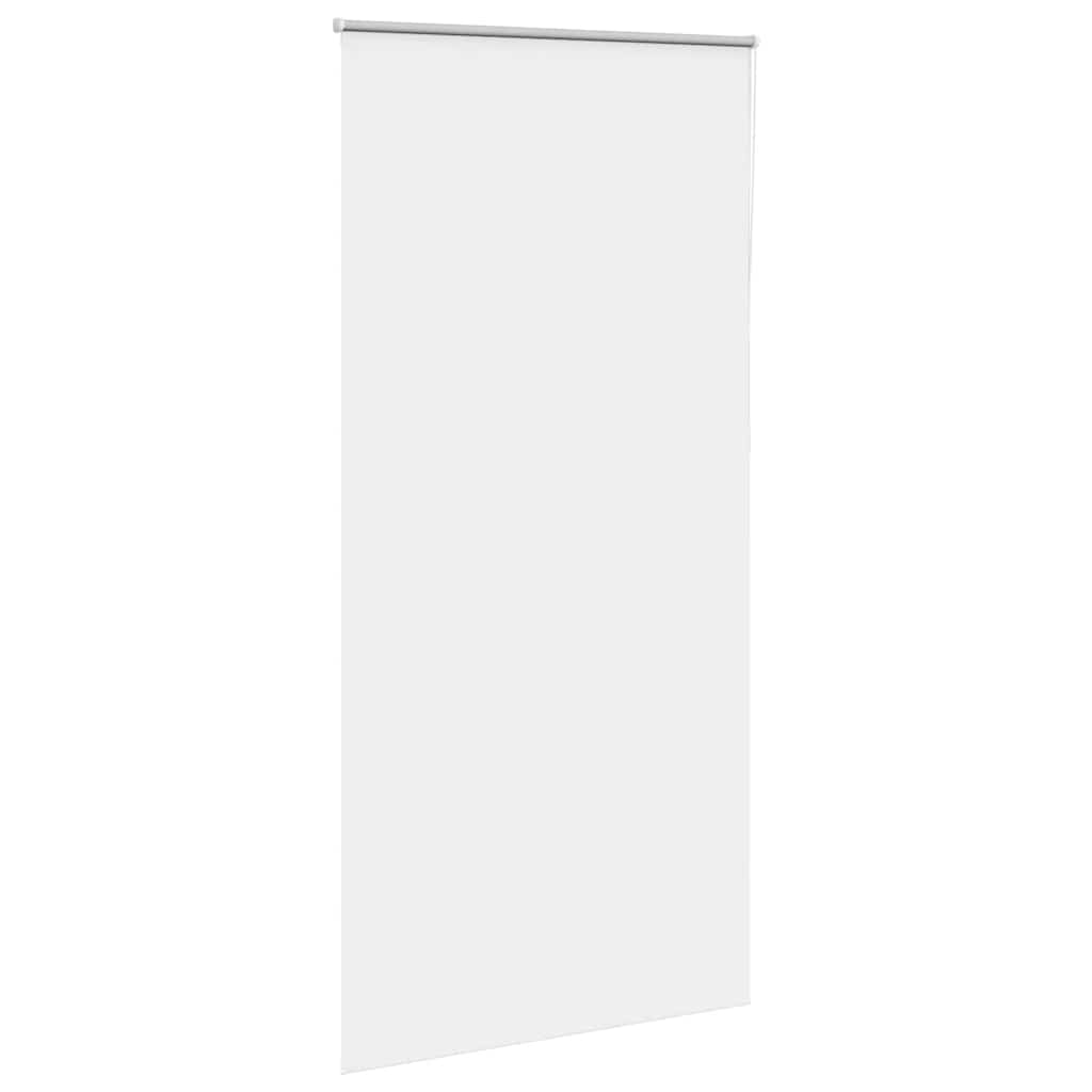 vidaXL Roller Blind Blackout White 115x230 cm Fabric Width 110.7 cm Polyester 3