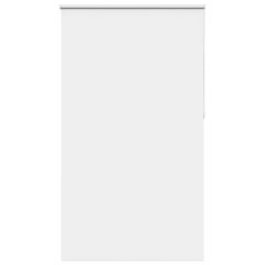 vidaXL Roller Blind Blackout White 120x230 cm Fabric Width 116.6 cm Polyester 1