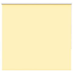 vidaXL Roller Blind Blackout Yellow 150x130 cm Fabric Width 146.6 cm Polyester 1