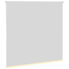 vidaXL Roller Blind Blackout Yellow 155x150 cm Fabric Width 151.6 cm Polyester 4