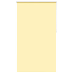 vidaXL Roller Blind Blackout Yellow 125x230 cm Fabric Width 121.6 cm Polyester 1