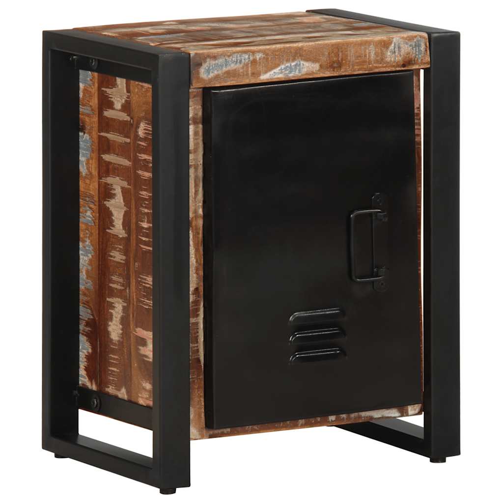 vidaXL Bedside Cabinets Solid Rough Wood Mango