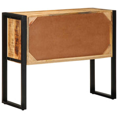 Console Cabinet 90x35x75 cm Solid Rough Wood Mango Solid rough mango wood
