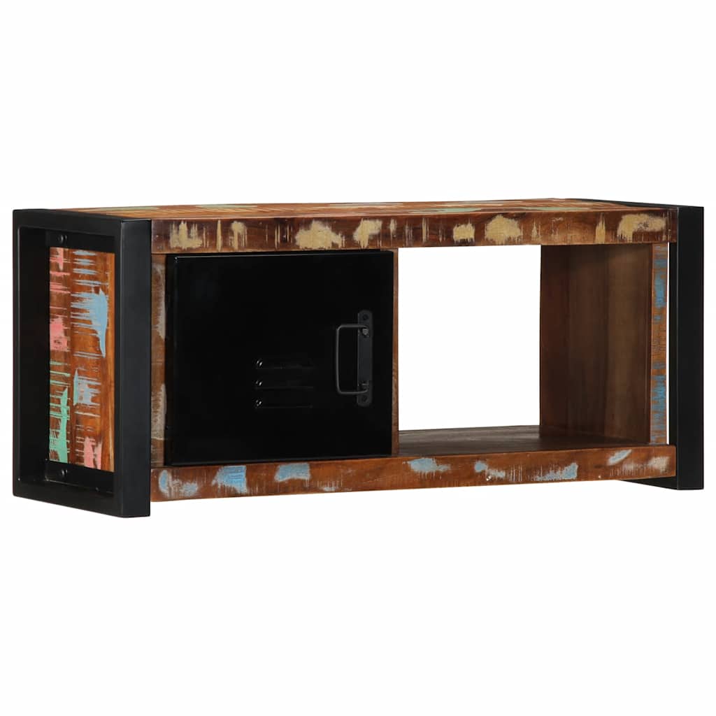 TV Cabinet 80x30x35 cm Solid Wood Reclaimed Solid reclaimed wood