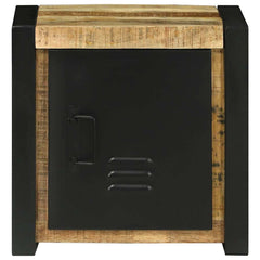 vidaXL Bathroom Cabinet Brown 40 x 30 x 40 cm Solid Mango Wood 5