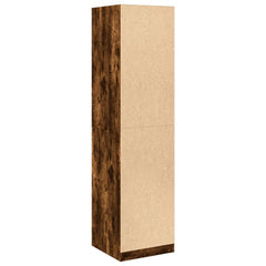 Wardrobe Engineered Wood 50 x 50 x 200 cm 1 Shelf Smoked oak