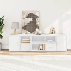 vidaXL Corner Cabinet White 160x40x45 cm Engineered Wood 3