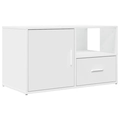 Corner Cabinet 200x40x45 cm Engineered Wood White