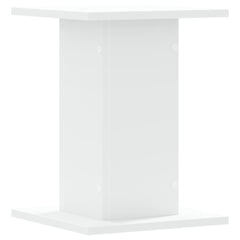 vidaXL Plant Stands 2 pcs White 30x30x40 cm Engineered Wood 5