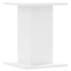 vidaXL Plant Stands 2 pcs White 30x30x40 cm Engineered Wood 6