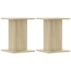 vidaXL Plant Stands 2 pcs Sonoma Oak 30x30x40 cm Engineered Wood 2