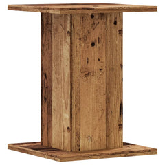 vidaXL Plant Stands 2 pcs Old Wood 30x30x40 cm Engineered Wood 5
