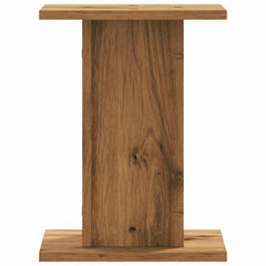 vidaXL Plant Stands 2 pcs Artisian Oak 30x30x40 cm Engineered Wood 4