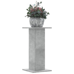 vidaXL Plant Stands 2 pcs Concrete Grey 30x30x60 cm Engineered Wood 1