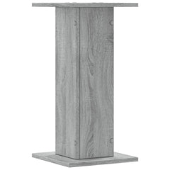 vidaXL Plant Stands 2 pcs Grey Sonoma 30x30x60 cm Engineered Wood 6