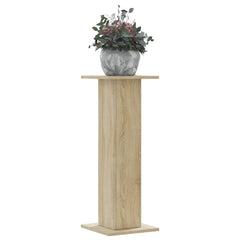 vidaXL Plant Stands 2 pcs Sonoma Oak 30x30x80 cm Engineered Wood 1