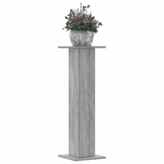 vidaXL Plant Stands 2 pcs Grey Sonoma 30x30x95 cm Engineered Wood 1