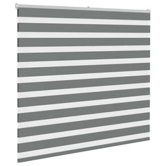 Zebra Blind Fabric Width 135.9 cm Polyester Drop 150 cm Dark Grey 165 cm