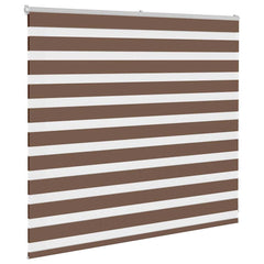 Zebra Blind Brown