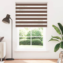 Zebra Blind Brown