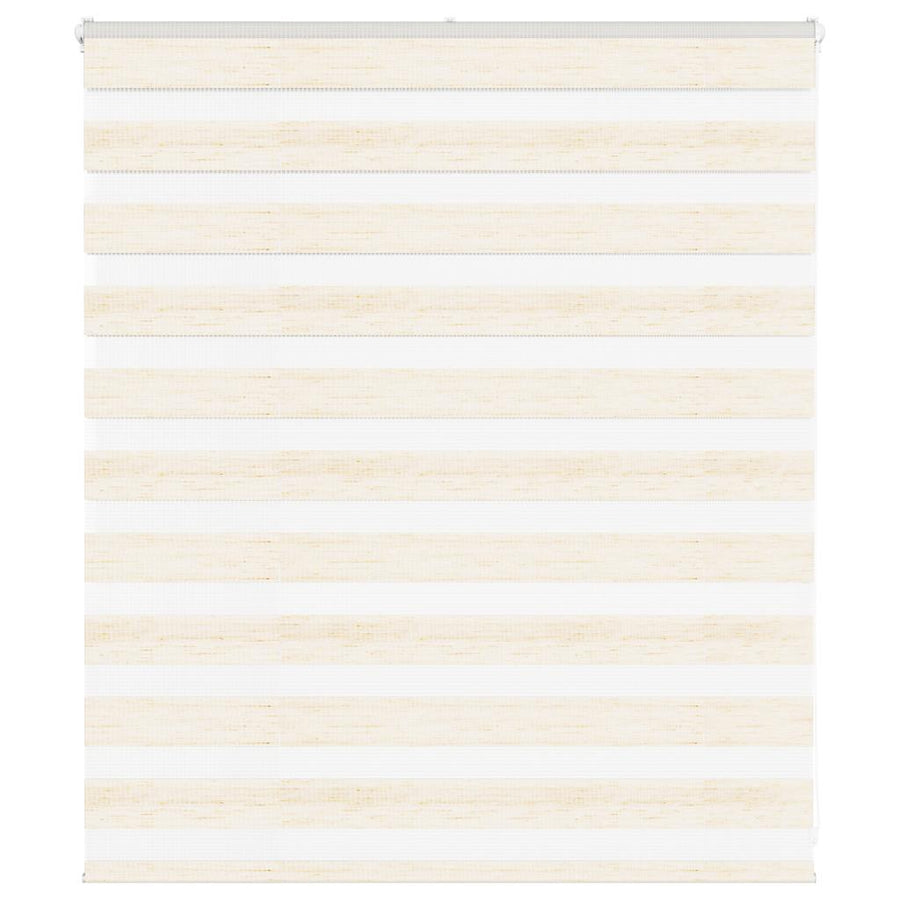 vidaXL Zebra Blind Marble Beige 120x100 cm Fabric Width 115,9 cm Polyester 1