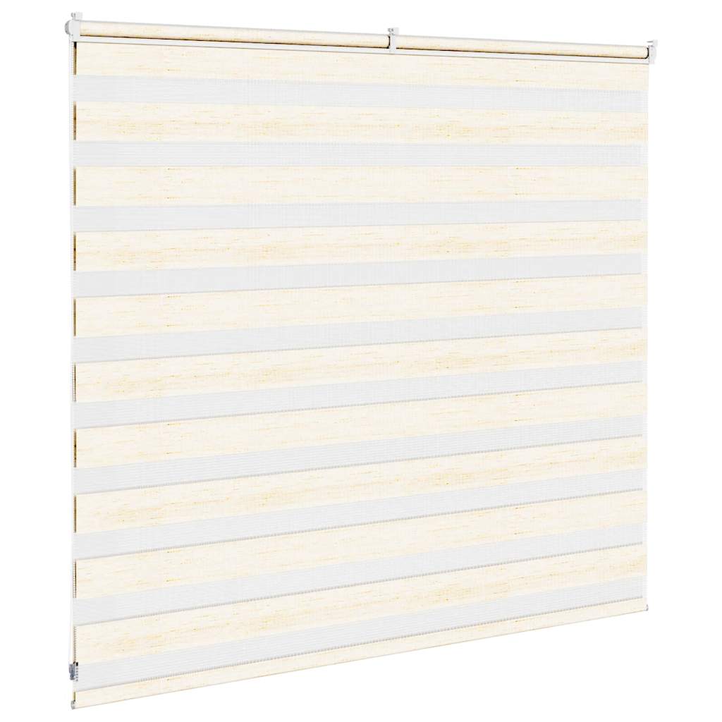 vidaXL Zebra Blind Marble Beige 165x100 cm Fabric Width 160.9 cm Polyester 4