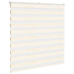 vidaXL Zebra Blind Marble Beige 150x150 cm Fabric Width 145.9 cm Polyester 3