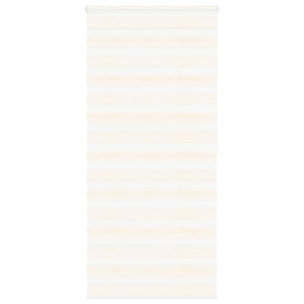 vidaXL Zebra Blind Marble Beige 115x200 cm Fabric Width 110.9 cm Polyester 1