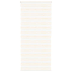 vidaXL Zebra Blind Marble Beige 115x200 cm Fabric Width 110.9 cm Polyester 1