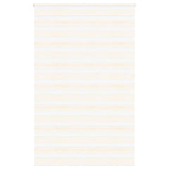 vidaXL Zebra Blind Marble Beige 145x200 cm Fabric Width 140.9 cm Polyester 1