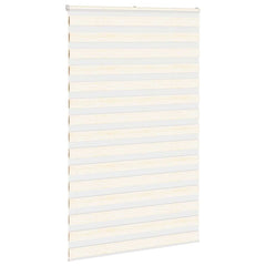 vidaXL Zebra Blind Marble Beige 145x200 cm Fabric Width 140.9 cm Polyester 3