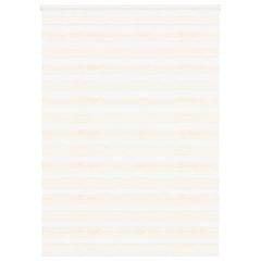vidaXL Zebra Blind Marble Beige 160x200 cm Fabric Width 155.9 cm Polyester 1