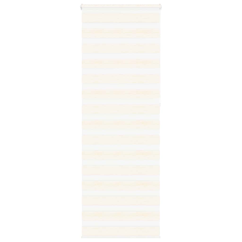 vidaXL Zebra Blind Marble Beige 85x230 cm Fabric Width 80.9 cm Polyester 1