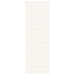 vidaXL Zebra Blind Marble Beige 85x230 cm Fabric Width 80.9 cm Polyester 1