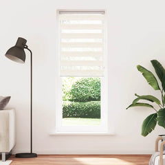 vidaXL Zebra Blind Marble Beige 85x230 cm Fabric Width 80.9 cm Polyester 2